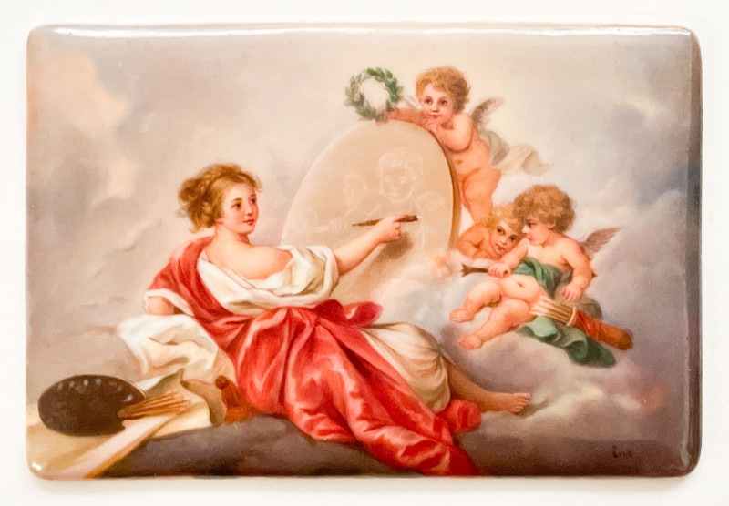 after Francois Boucher - Allegory of Painting