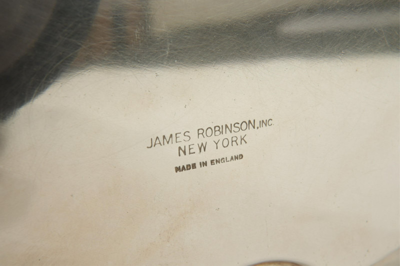 James Robinson Sterling Silver Tray