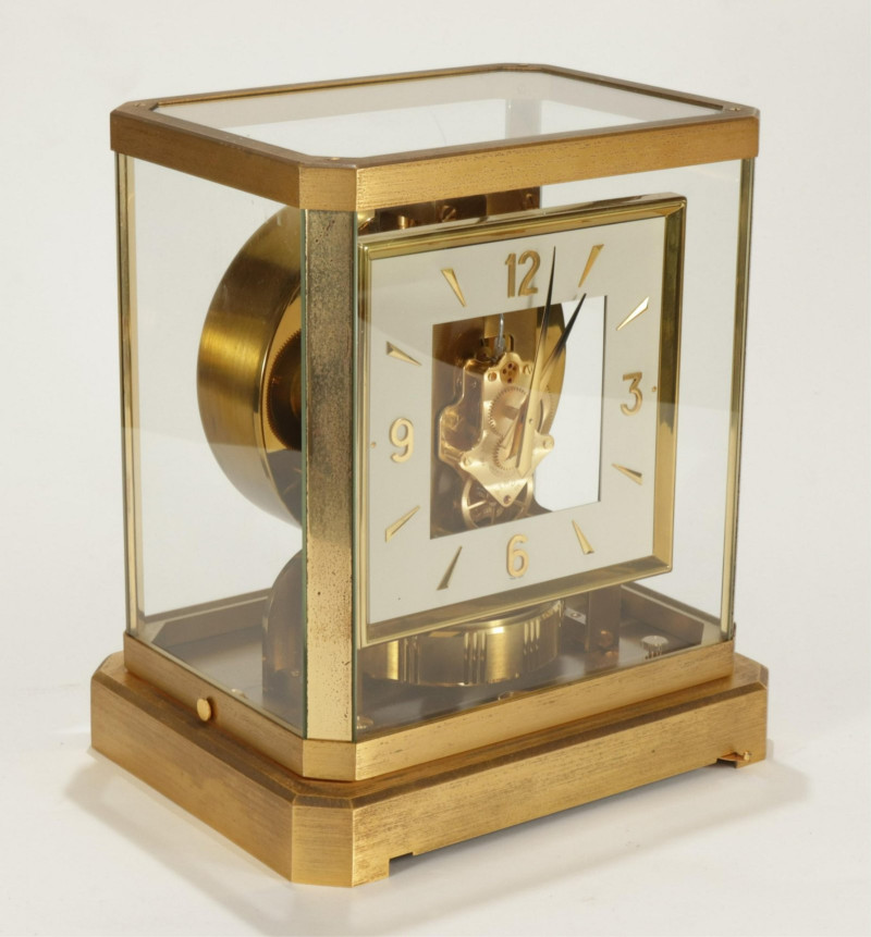 LeCoultre Brass Atmos Clock