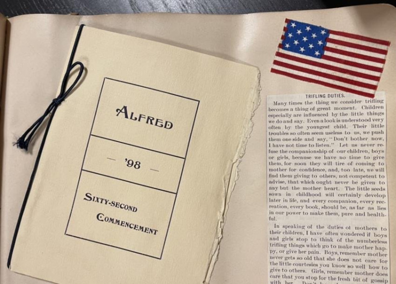 [SCRAPBOOK] Alfred Univ &amp; Emerson Coll. of Oratory, etc