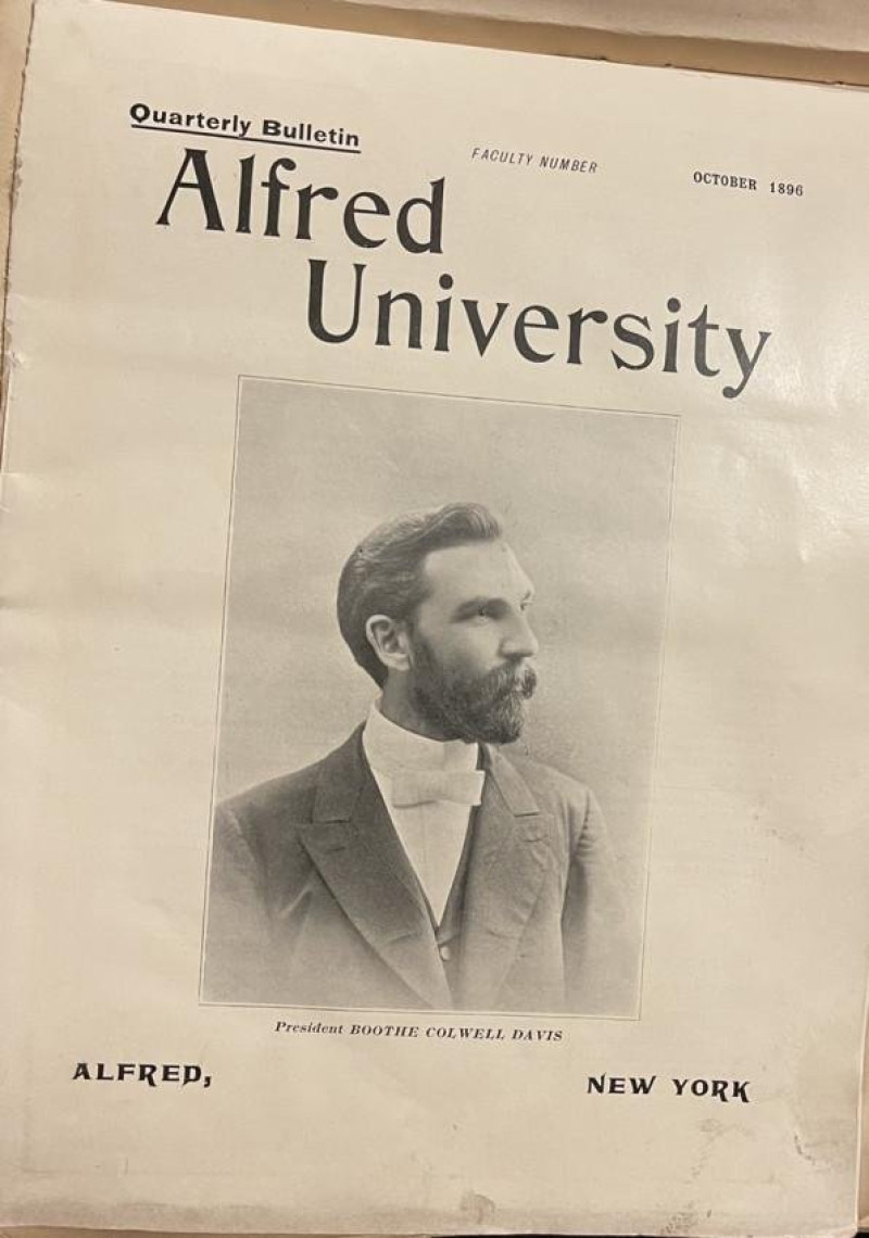 [SCRAPBOOK] Alfred Univ &amp; Emerson Coll. of Oratory, etc