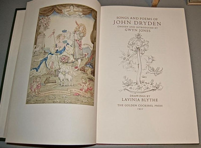 John DRYDEN. Songs and Poems GCP ltd ed. 1957