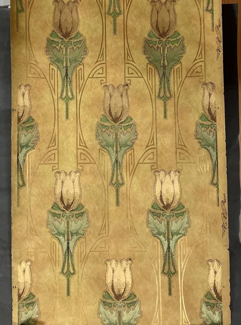 STANDARD PAPER (makers) Art Deco Wallpaper Roll 30ft