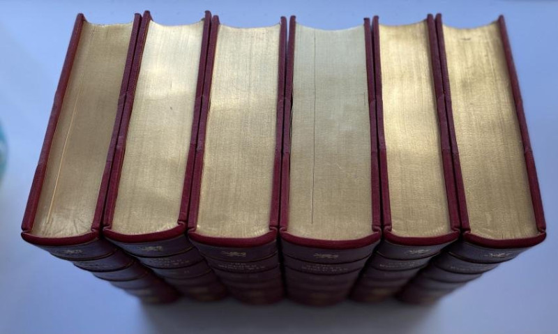 BINDING W.S. CHURCHILL Second World War 6 vol 1st eds