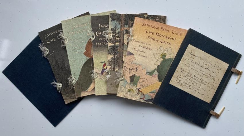 Lafcadio HEARN Japanese Fairy Tale 5 vol. [1920s?]