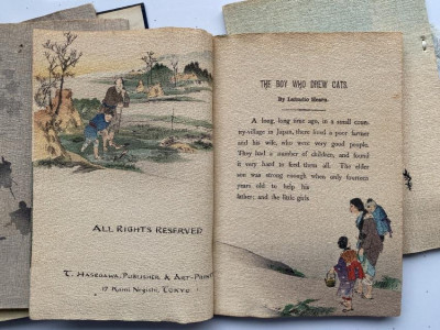 Lafcadio HEARN Japanese Fairy Tale 5 vol. [1920s?]
