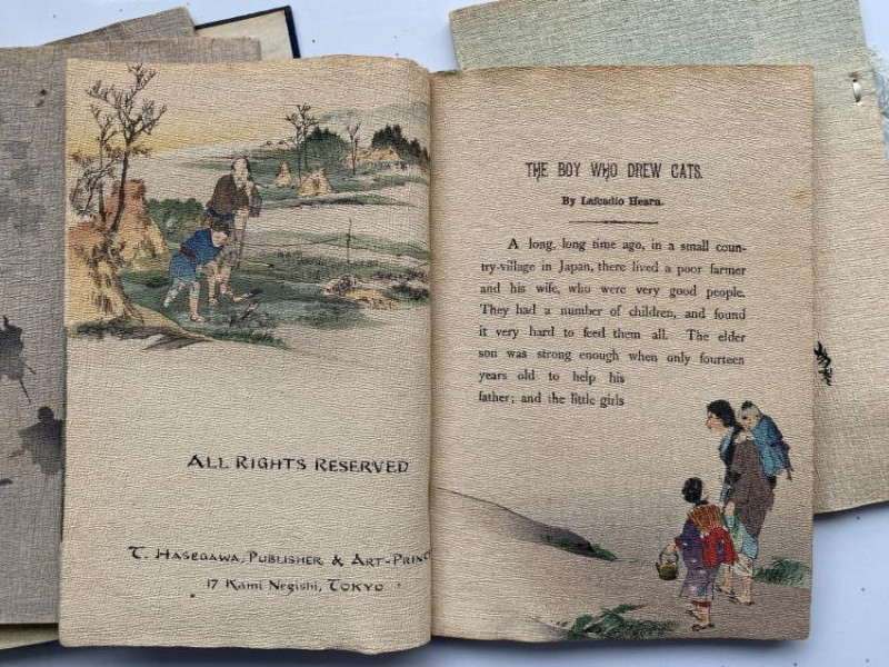 Lafcadio HEARN Japanese Fairy Tale 5 vol. [1920s?]