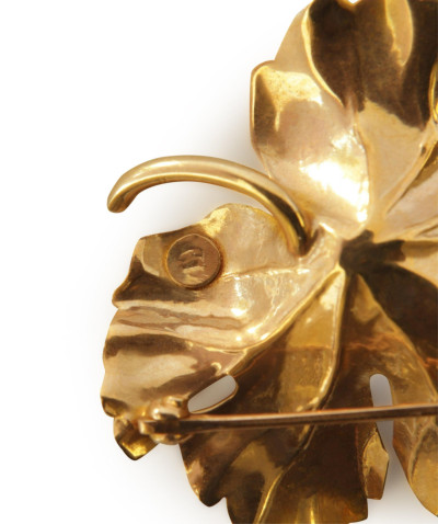 Tiffany &amp; Co Maple Leaf Brooch