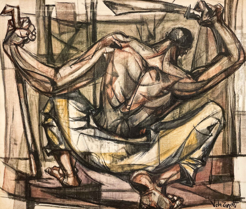 José Vela Zanetti - Man with Machete