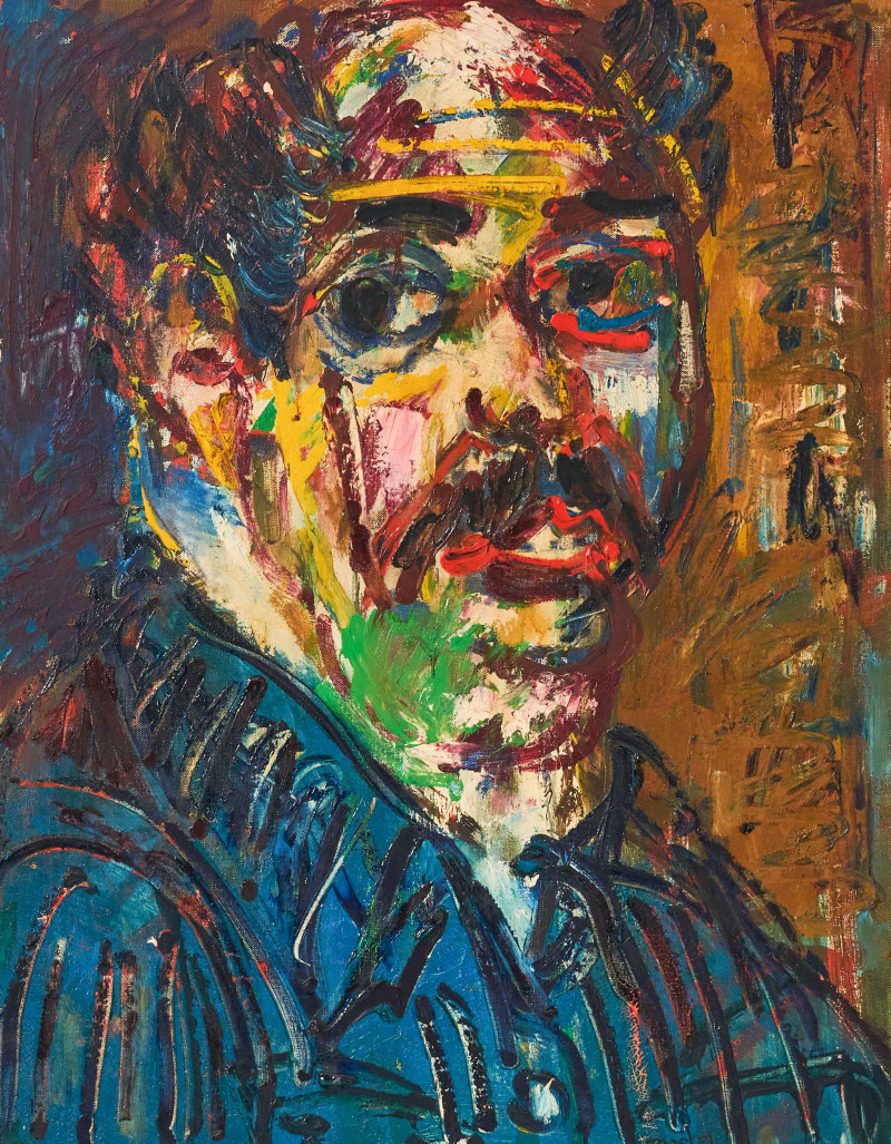 Zero Mostel - Self Portrait