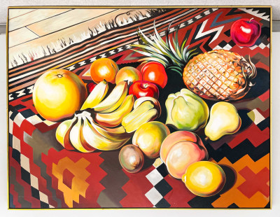 Lowell Nesbitt - Fruit Triangle