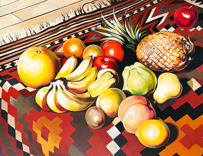 Lowell Nesbitt - Fruit Triangle