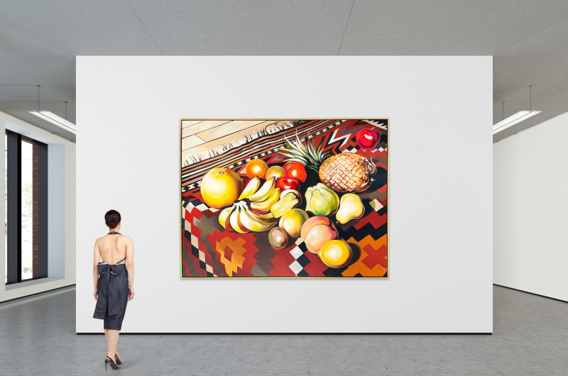 Lowell Nesbitt - Fruit Triangle