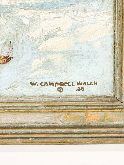 W. Campbell Walsh - From the Artist&apos;s Window in Astoria
