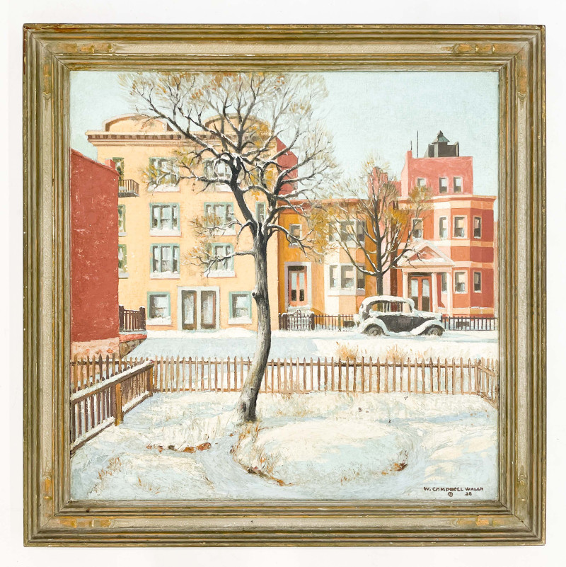 W. Campbell Walsh - From the Artist&apos;s Window in Astoria