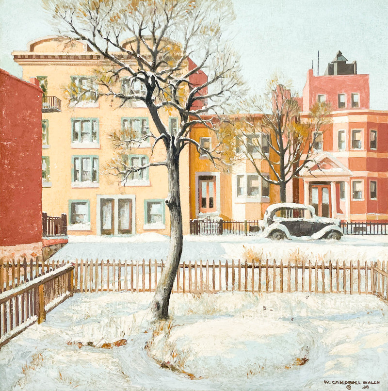 W. Campbell Walsh - From the Artist&apos;s Window in Astoria