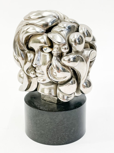 Miguel Berrocal - Portrait de Michèle in puzzle form