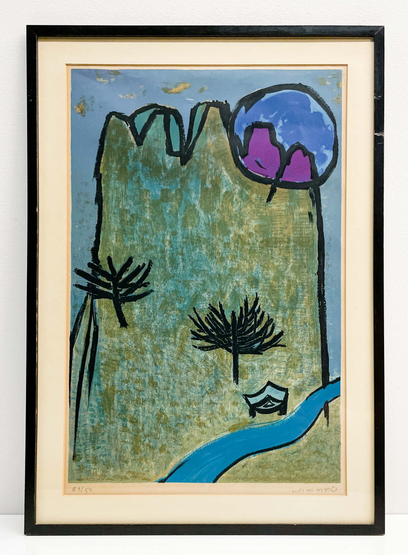 Kim Whanki - Mountain