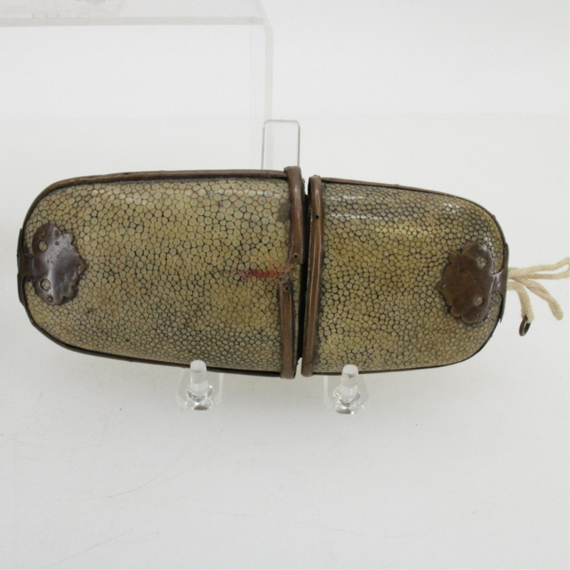 Group of 3 Sting Ray Skin Inro Boxes