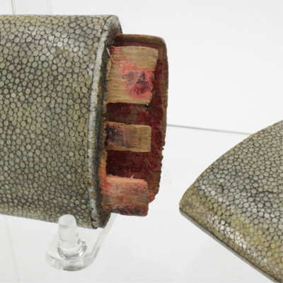 Group of 3 Sting Ray Skin Inro Boxes