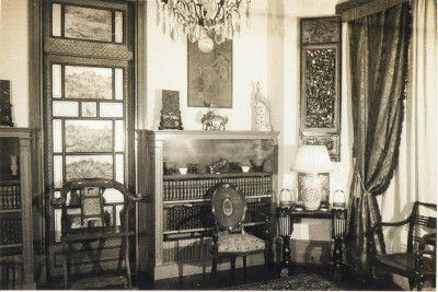 Chinese Bronze Seated Official