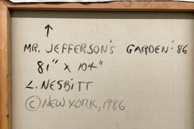 Lowell Nesbitt - Mr. Jefferson&apos;s Garden