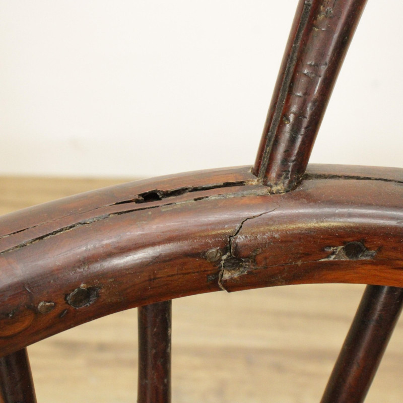 Early 19th C. Windsor Arm Chairs