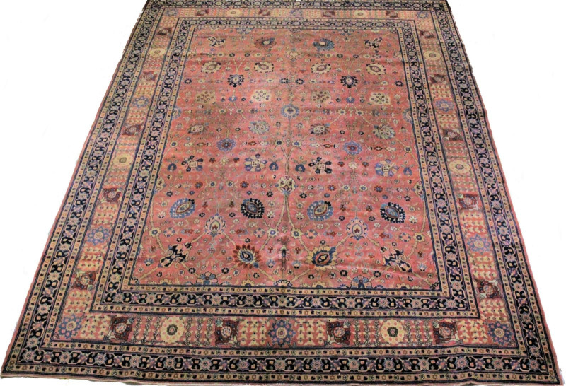 Antique Persian Tabriz Carpet 10-3 x 13