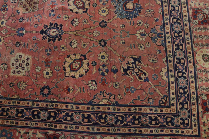 Antique Persian Tabriz Carpet 10-3 x 13