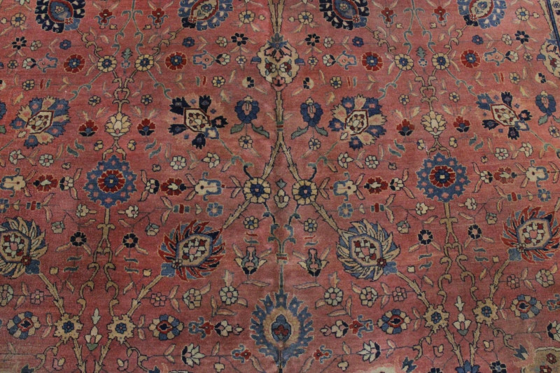 Antique Persian Tabriz Carpet 10-3 x 13