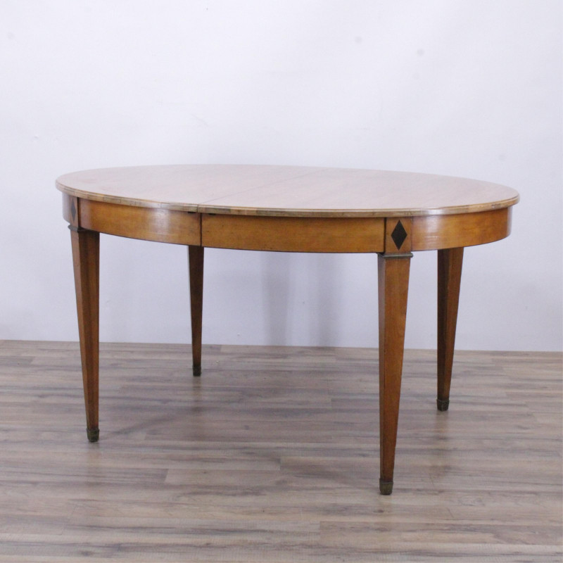 Directoire Walnut Dining Table, 19th C