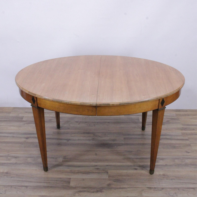 Directoire Walnut Dining Table, 19th C
