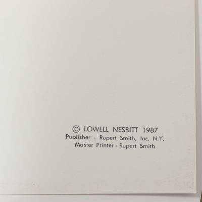 L. Nesbitt (1933-1993) Prints: APs, Multiples