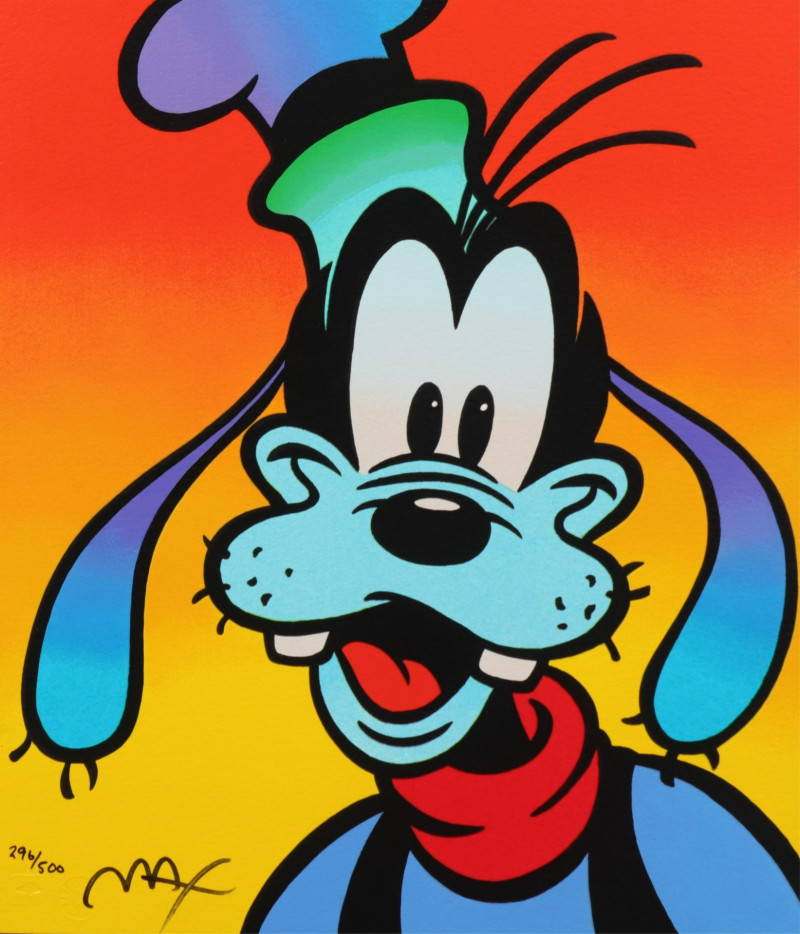 Peter Max - Goofy - Serigraphs