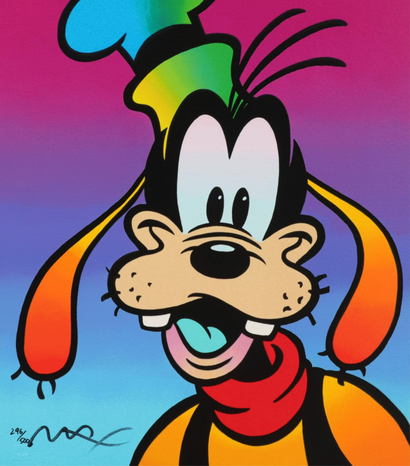 Peter Max - Goofy - Serigraphs