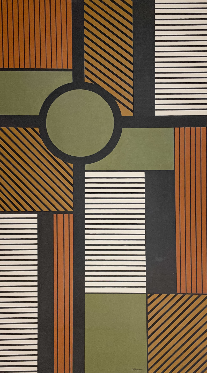 Gail Cottingham - Untitled (Geometric Composition)