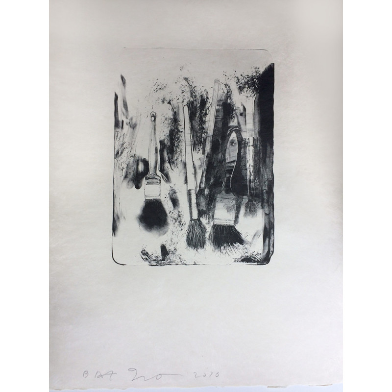 Jim Dine Three Brushes