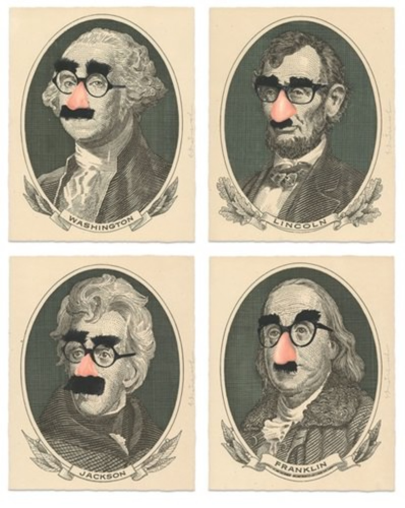 Mr Brainwash Incognito (set of 4)