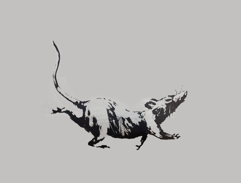 Banksy GDP Rat