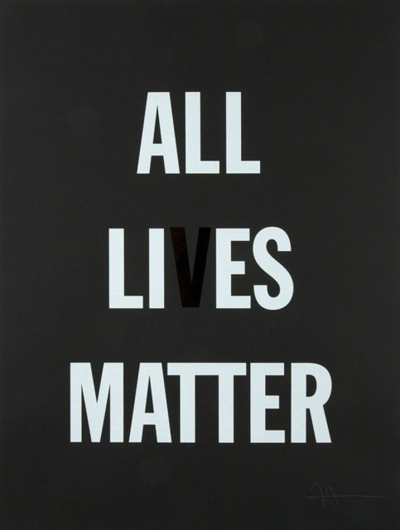 Hank Willis Thomas All Li es Matter