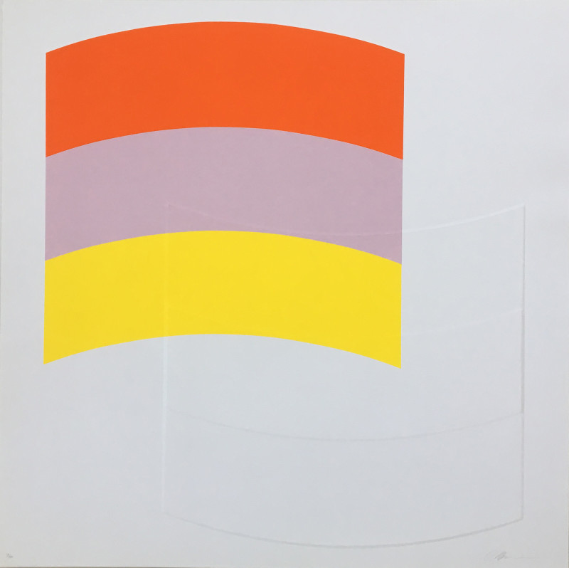 Charles Hinman Untitled (horizontal lines)