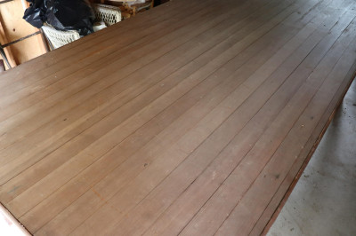 Oversized Enormously Large Pine Work Table