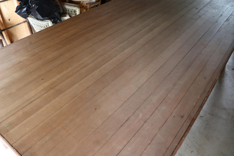 Oversized Enormously Large Pine Work Table