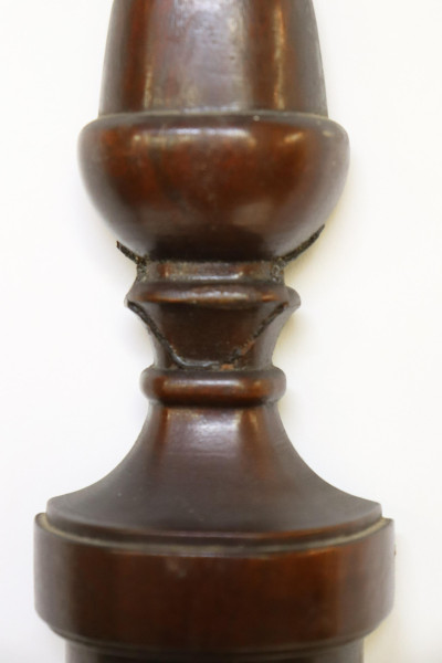 Unusual Mahogany Letter Rack/Planter