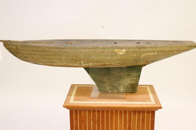 Large Vintage Handmade Ships Hull