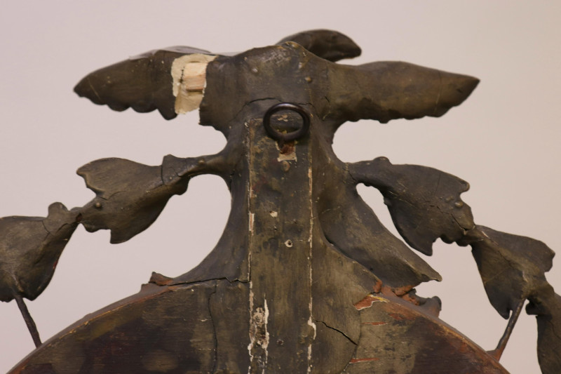 Gilt Carved Bracket &amp; Mirror with Eagle, 19/20 C.