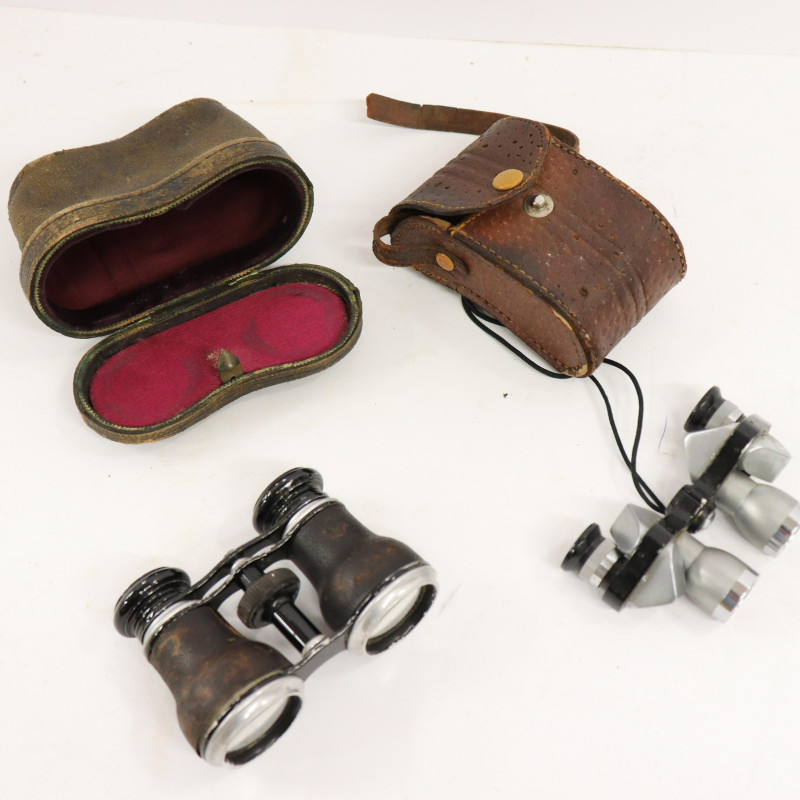 2 Pr Opera Glasses/ Binoculars, Hoecker &amp; Yoshida