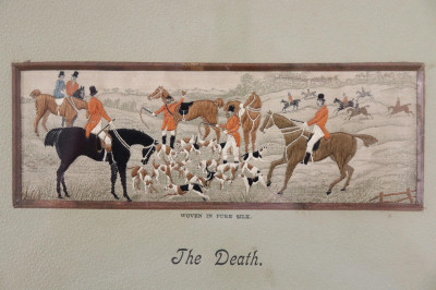 3 Stevenographs of Fox Hunting
