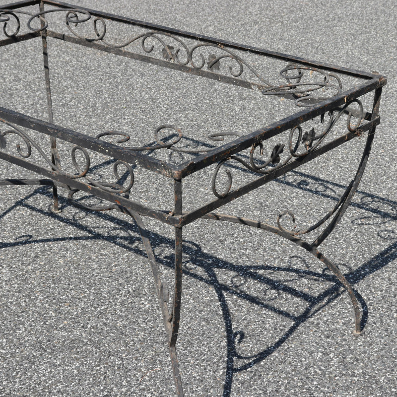 7 Piece Wrought Iron Patio Dining Set