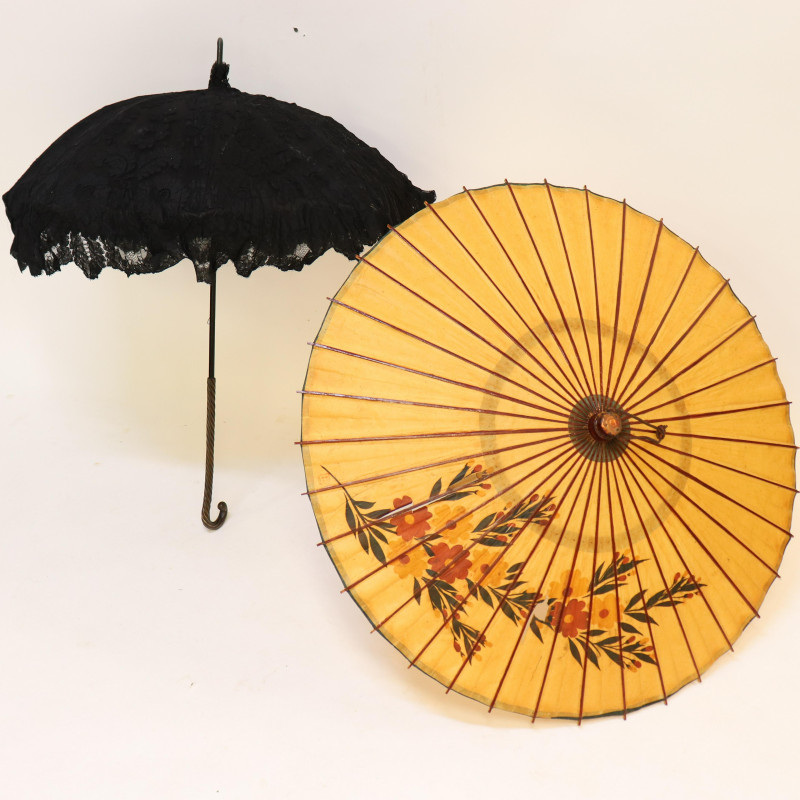 25 Canes, Walking Sticks, Crops, Parasols, Etc.